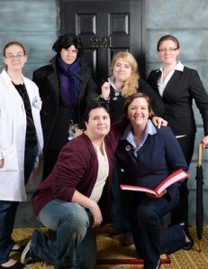 Our group photo from 221BCon